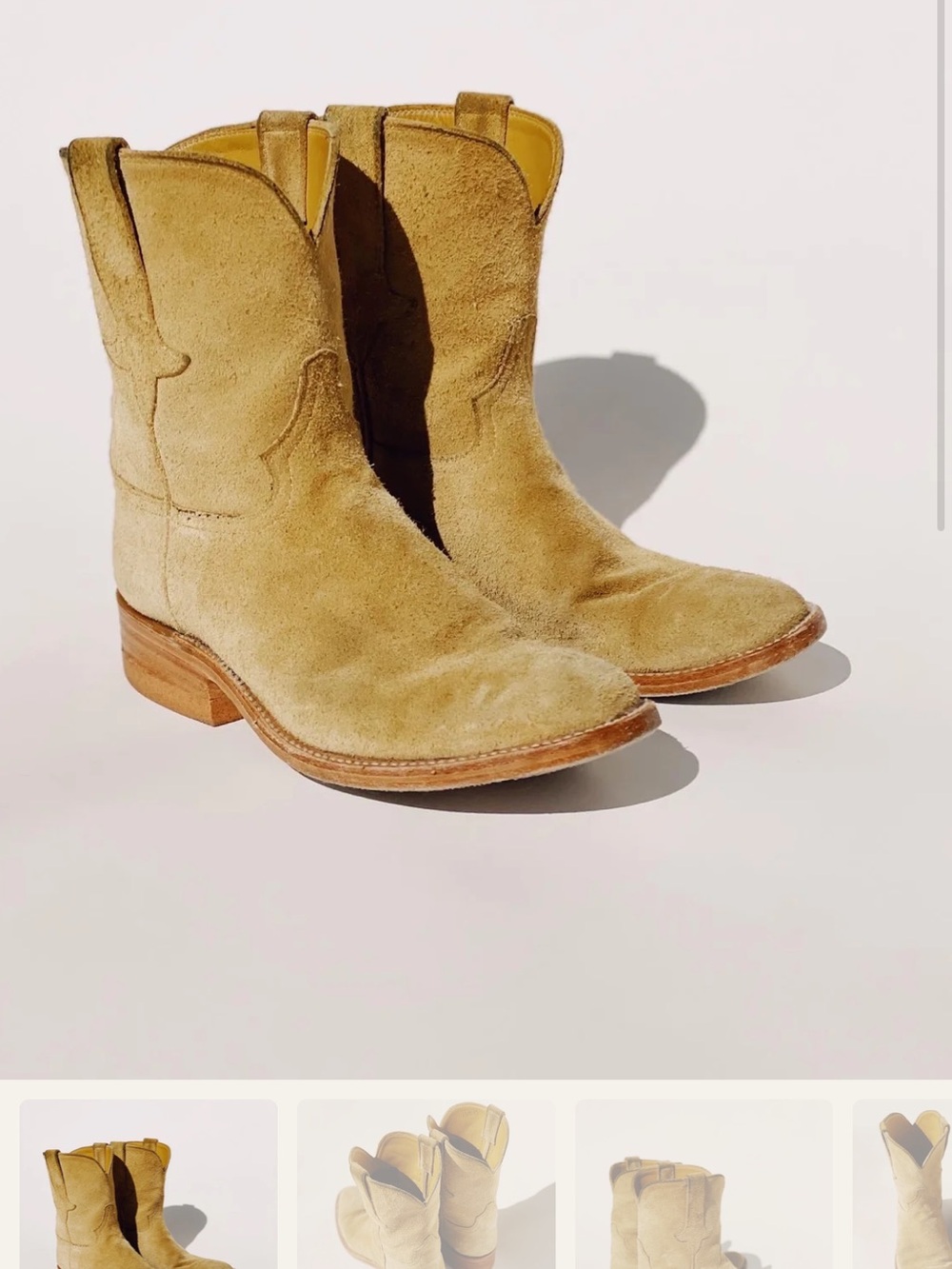 Hey Gang The Ranch Boot 9.5 Tan NEW